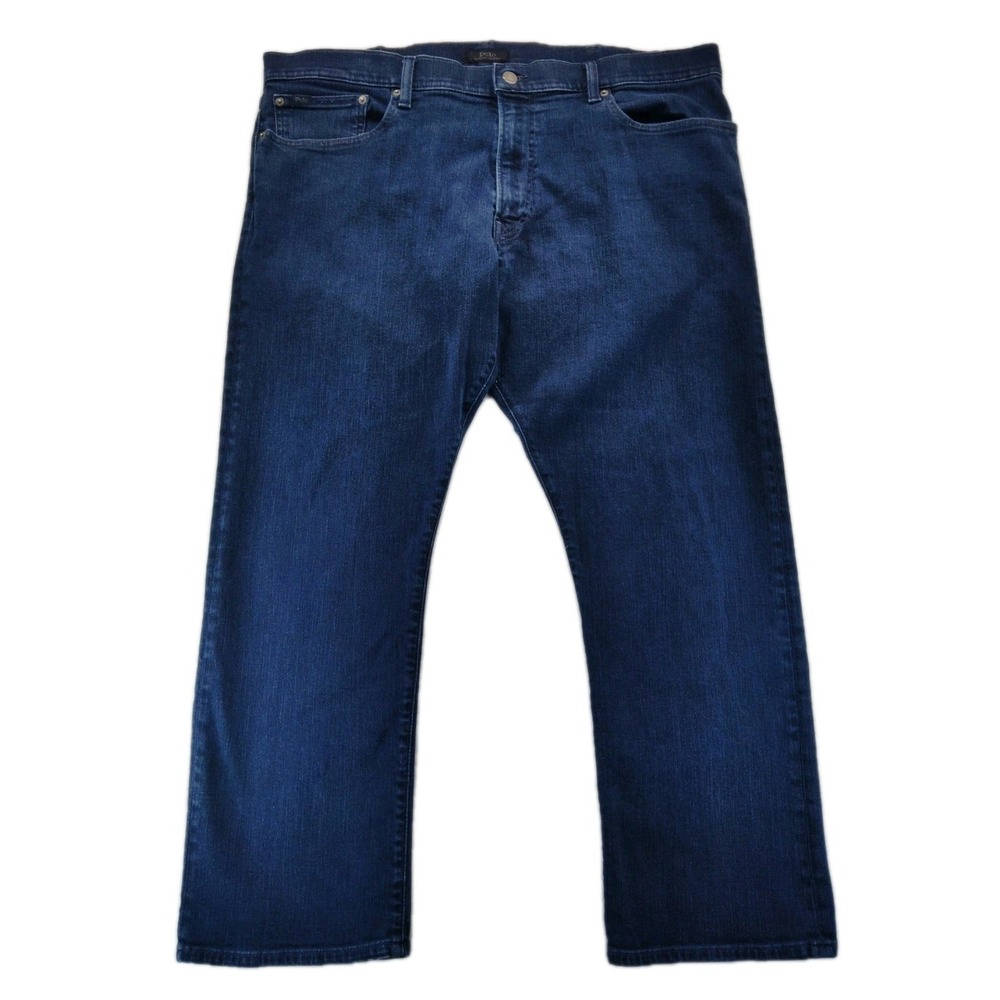Polo Ralph Lauren Jeans Mens 40x30 (Fits 40x29) Hampton Relaxed Straight Blue